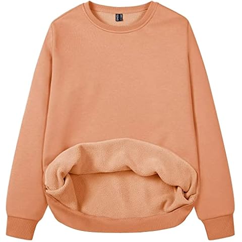 MAGCOMSEN Women's Fleece Sweatshirt Cover
