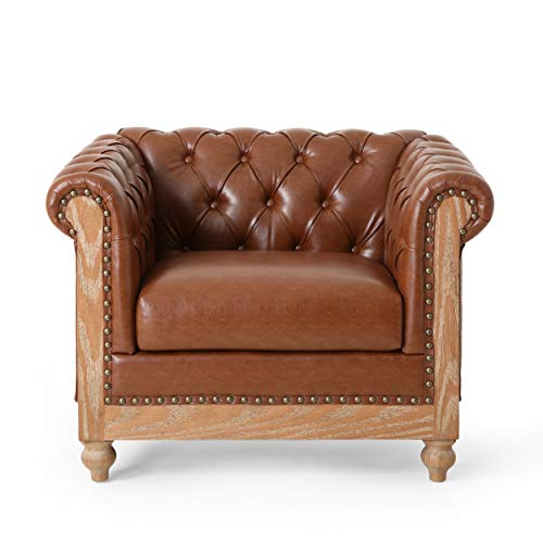Christopher Knight Leather Armchair