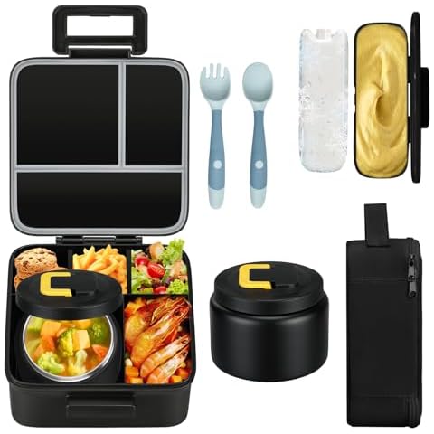 MAISON HUIS Kids Bento Lunch Box Set Cover