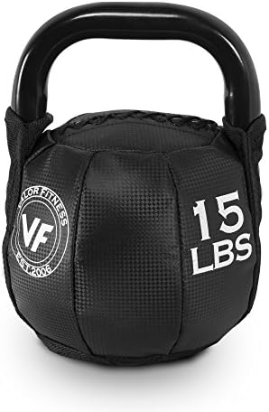 Valor FitnessSKB Soft Sand Filled Kettlebell Weights for Home Gym, Cross Training, and Strength and Conditioning - Weight Listed in Lbs and KG