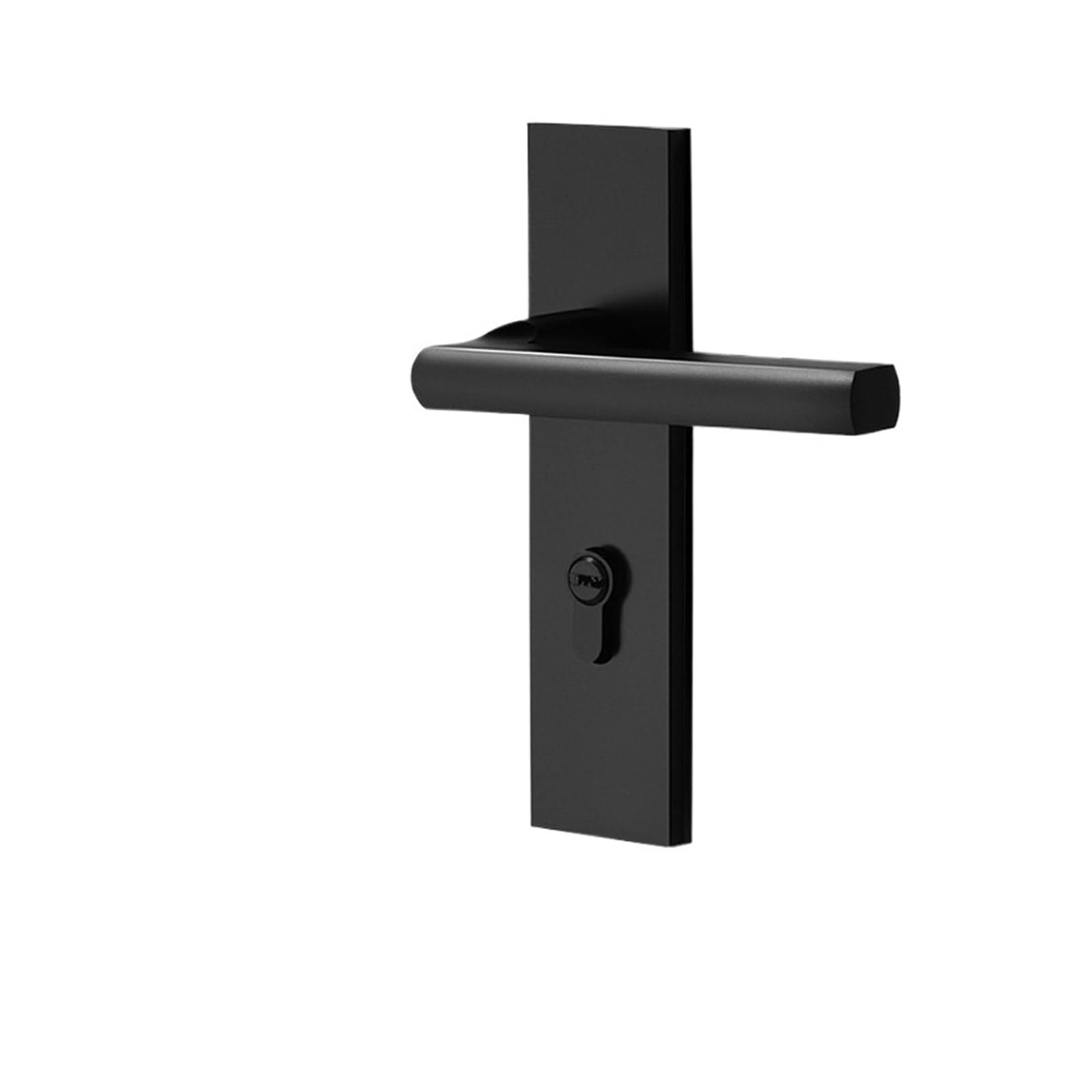 Aepqbgqj One Color Black Space Aluminum Silent Split Lock Bedroom