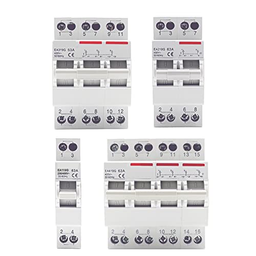 Disjoncteur manuel 1P 2P 3P 4P double alimentation inverseur source