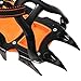 SPYMINNPOO Hiking Crampons, Anti Slip Crampons for Shoes, Traction Cleats Ice Snow Grips with 12 Spikes for Walking, Climbing