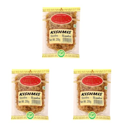 Image of Miltop Kishmish-Raisin, 250g (Pack of 3)