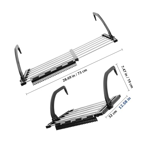 Étendoir rétractable pour balcon la solution pliable contre le manque de place