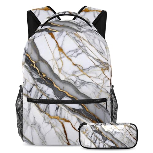 Sac d'école ergonomique et trousse pour adolescents contre le mal de dos