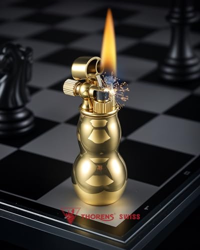 Encendedor Mini Vintage de Cobre Recargable miniatura 3
