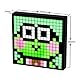 Tiardey Pixel Art Digitaler Fotorahmen, programmierbares RGB-LED-Panel, intelligente Uhr mit Social-Media-Benachrichtigungen, Heimdekoration, Kalenderuhr, Gaming-Gadget, Schwarz