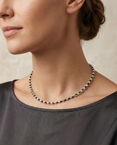 Image of Natural Rainbow Gemstone Beaded Necklace for Women | Healing Crystal Stone Jewelry | Handmade Trendy Necklace Gift for Women & Girls
