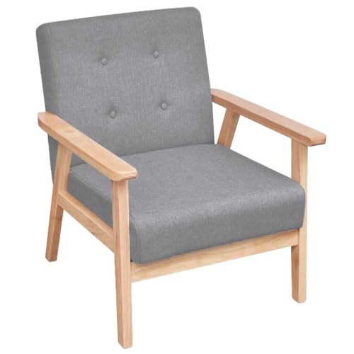 Juego de sofá retro de 2 piezas para un salón acogedor con acolchado cómodo de tela 6