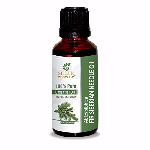 Fir Siberian Needle Oil (Abies Sibirica) Essential Oil 100% Pure Natural Undiluted Uncut Therapeutic Grade Oil 0.16 Fl.OZ