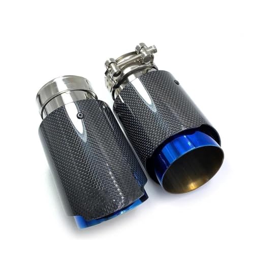 Punta silenciador recto para sustituir el escape oxidado del F30 con boca de 76mm 2