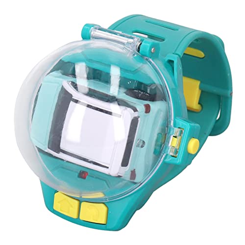 SPYMINNPOO Mini Coche de Control Remoto con Muñequera, Juguete de Coche de Carreras de Carga USB Desmontable Portátil para Niños y Niñas (Verde) Cover