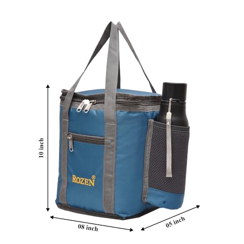 Image of ROZEN LARGE 50 LITERS COMBO SCHOOL & Lunch bag for Class 5-12 Large Multipurpose Backpack for Students, Water Resistant, Unisex Design, Stylish & Durable