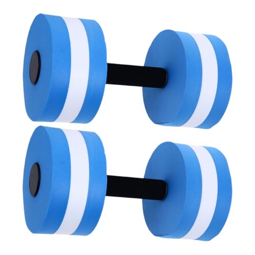 Mancuernas de espuma EVA para ejercicio de bajo impacto y tonificación muscular en piscina
