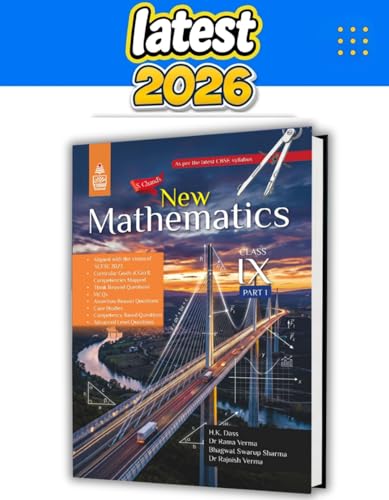 Image of S Chand New Mathematics Class 9 Part I - As Per the CBSE Syllabus (2026-27) | Aligned with NCFSE 2023 | MCQs CBQs, Case Studies Question, Advanced Level Questions | Chapter-Wise Practice Papers