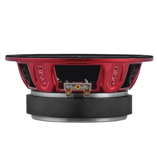 Ds18 PRO-X6.4BM Loudspeaker - 6.5", Midrange, Red Aluminum Bullet, 500W Max, 250W Rms, 4 Ohms - Premium Quality Audio Door Speakers For Car Or Truck Stereo Sound System  thumb #8