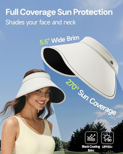 Sombrero de ala ancha para mujer con protección UV50+ miniatura 2