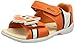 Clarks Baby-Jungen Zora Nemo T Sandale, Orange, 24 EU