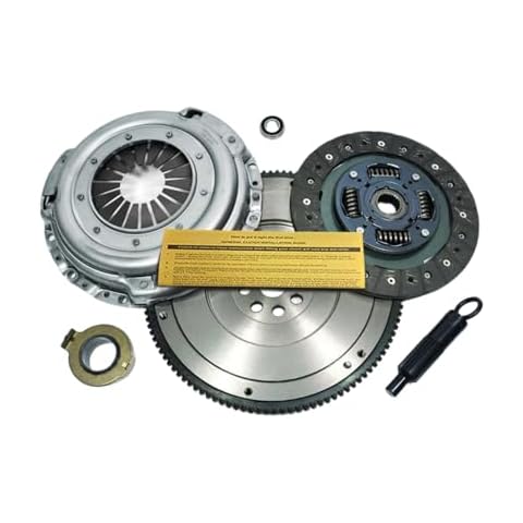 EFT Racing HD Clutch Kit with Flywheel for 2001-05 Honda Civic DX LX EX HX GX 1.7L D17 SOHC - One Step Upgrade For Enhanced Performance - Durable & Reliable - Offers 12 Month Brand Warranty Cover
