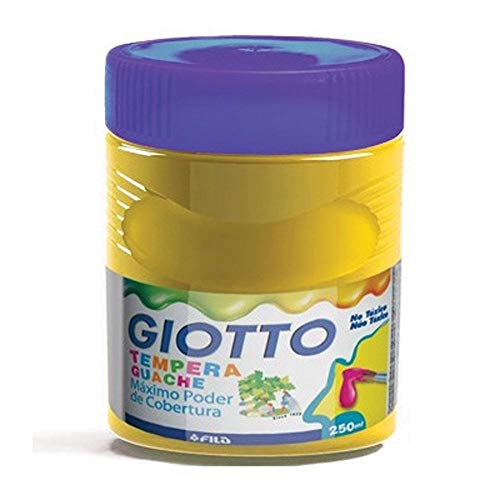 Tinta Guache Giotto Amarela 250ml Licyn