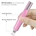 3 in 1 Cat Eye Magnet for Nails, Upgraded Nail Magnet Pen with Strong Magnet for Cat Eye Gel Polish - Heart, French, Stripe Effects, Professional Nail Art Tool for Salon, Home DIY (NAT268-Pink)