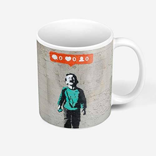 Taza Banksy Artiste No 0 Followers