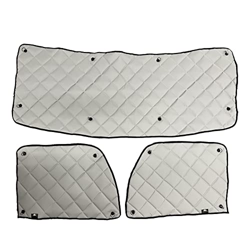 Insulated Blackout Window Covers by ZenEclipse Fits Peterbilt 567/579 1st and 2nd Generatinons (1436 Series)
