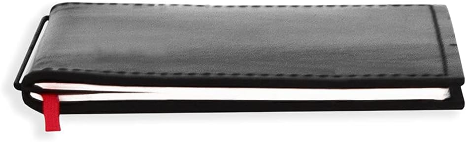 Natural black leather