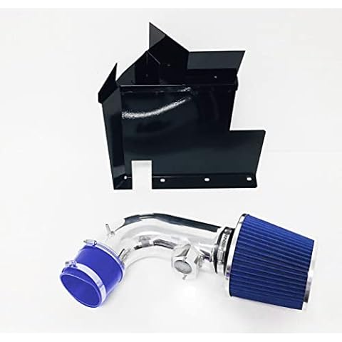 EMUNA COMPATIBLE PERFORMANCE HEATSHIELD AIR INTAKE SYSTEM KIT FOR 2006 BMW 330i & 2007-2011 BMW 128i 328i 3.0L 6cyl Engine (BLUE) Cover