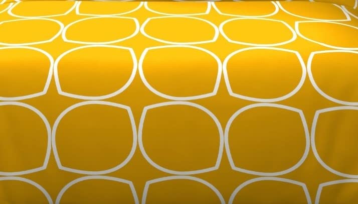 Image of Fitzy 280 TC Fitted bedsheet King Size, Elastic bedsheet, 72x78 inches + 10 inches Drop, with 2 Pillow Covers (Fitzy-FB-YellowChecks, 72 inch x 78 inch)