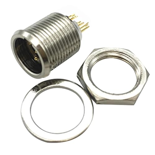 Conector de 4 pines, conector macho de montaje – piscina de conexión multiusos para una variedad de equipos de audio de escenario y equipos de grabación