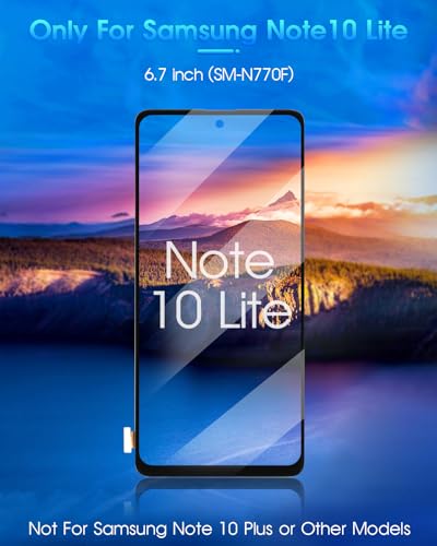 Écran LCD pour Samsung Note 10 Lite : Solution Afficheur Brisé et Tactile Bloqué - 2