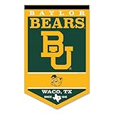 College Flags & Banners Co. Baylor Bears Heritage History Banner Pennant