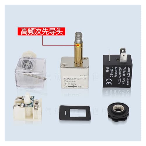 Électrovanne pneumatique 2V025-08 1/4" BSP pour contrôle d'air