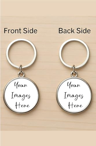 Image of magical gifts Customized Keychains, Unique Personalized Key RIngs and Charms with Your Photos /Name /Design for Bags /Bikes /Car and Gifting Purposes