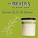MRS. MEYER'S CLEAN DAY Scented Soy Aromatherapy Candle, 35 Hour Burn Time, Made with Soy Wax, Lemon Verbena, 7.2 oz