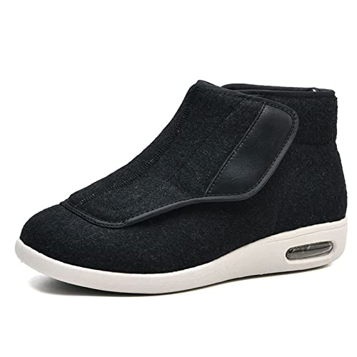Frauen Schuhe Winter Schuhe Warm Pelz Frauen Freizeitschuhe Winter Turnschuhe Frau Weicher Boden Schuhe Weiblich Zapatos,Schwarz,38 Cover