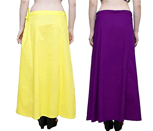 Image of Plus Size Cotton Petticoat for Women Combo (Size S to 6XL)