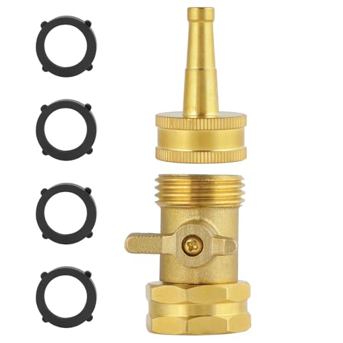 AuySier High Pressure Hose Nozzle with Hose Shutoff...