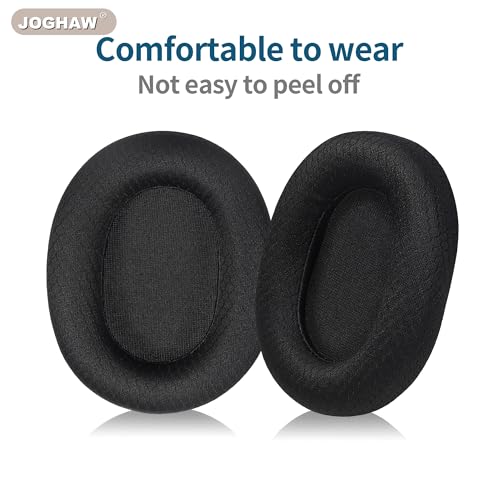 Repuestos Almohadillas para Auriculares Sony WH-1000xm5, Espuma con Memoria Suave y Malla Transpirable, Negro miniatura 4