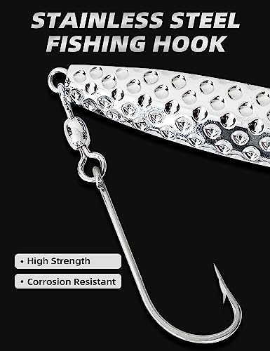 Bluewing 810068228007 Hammered Diamond Jig 1Pc Fishing Jig Saltwater Fishing Lures Deep Sea Sinking Fishing Baits thumb #3