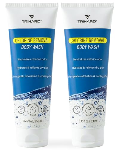 Gel douche anti-clonage TRIHARD After-Swim Body Wash protection et effet fraîcheur Pack de 2
