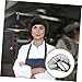 KAILIKETIY 50Pcs Nylon Hair Net Caps for Food Service Salon Elastic Bouffant Caps for Hair Protection Comfortable Breathable Design Secure Fit for All Head for Kitchen