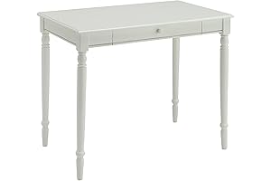 Convenience Concepts French Country Desk in White