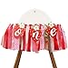 Strawberry Party Decorations for 1st Birthday - Strawberry Highchair Banner, Sweet One Birthday Decorations, Best Sweet One Birthday Party Supplies For Kids (Strawberry Highchair Banner)