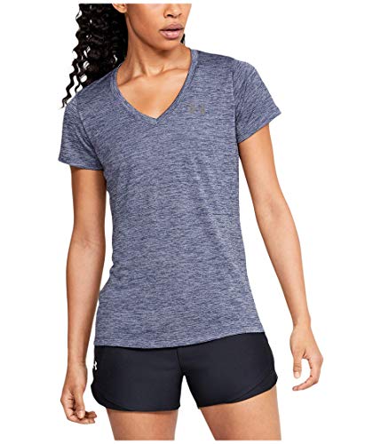 Image of Under Armour Womens Tech V-Neck Twist Short-Sleeve T-Shirt
