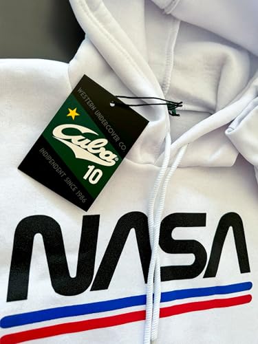 Sweat à capuche NASA molletonné avec poche frontale kangourou - 6