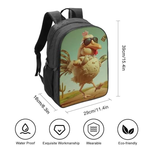 Mochila para niños Cock ideal para el colegio excursiones y días de lluvia 2