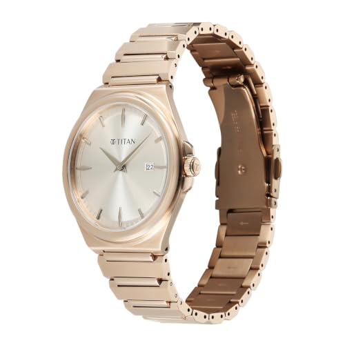 Image of Titan Classique sleekfit with Quartz Analog 2 Hands + Date@3H Stainless Steel Strap Watch for Men